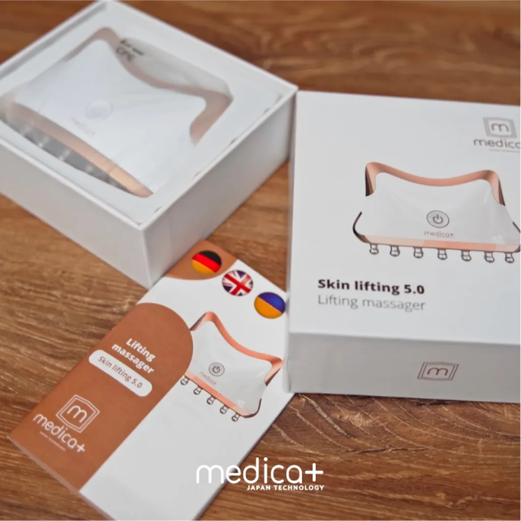 Мікрострумовий ліфтинг-масажер для тіла Medica+ Skin Lifting 5.0 Мікрострумовий ліфтинг-масажер для тіла Medica+ Skin Lifting 5.0