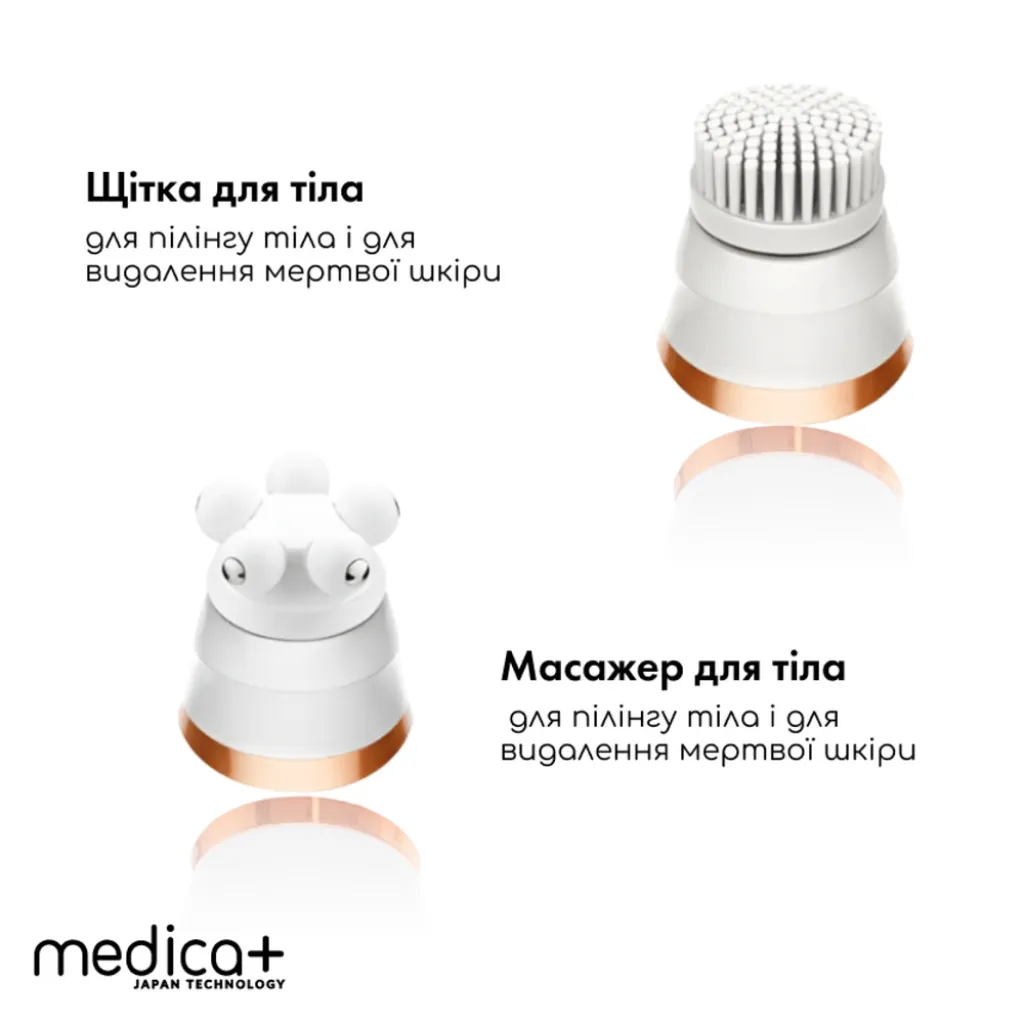 Электрическая роликовая пилка-пемза 4в1 Medica+ BodyControl Электрическая роликовая пилка-пемза 4в1 Medica+ BodyControl