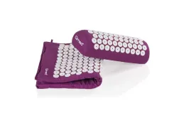 Акупунктурний набір Qmed Acupressure Set (коврик, подушка, сумка), фіолетовий Акупунктурний набір Qmed Acupressure Set (коврик, подушка, сумка), фіолетовий