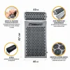 Массажный коврик EasyFit с подушкой (аппликатор Кузнецова) EF-2709-GB + чехол, серый с черным - Фото№4
