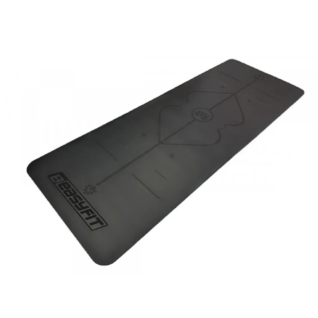 Килимок для йоги професійний EasyFit Pro, чорний