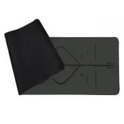 Килимок для йоги професійний EasyFit Pro, чорний