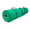 Коврик для йоги и фитнеса EasyFit TPE+TC 6мм двухслойный зеленый-мятный - Фото№3