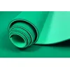 Коврик для йоги и фитнеса EasyFit TPE+TC 6мм двухслойный зеленый-мятный - Фото№4