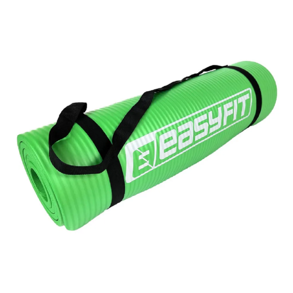 Килимок для фітнесу та йоги EasyFit NBR 10 мм, зелений Килимок для фітнесу та йоги EasyFit NBR 10 мм, зелений