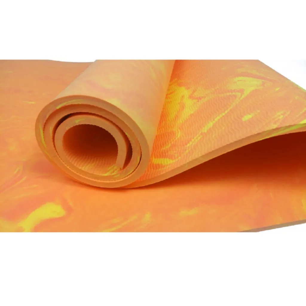 Коврик для йоги и фитнеса EasyFit PER Premium Mat 8 мм EF-1930-Or, оранжевый Коврик для йоги и фитнеса EasyFit PER Premium Mat 8 мм EF-1930-Or, оранжевый