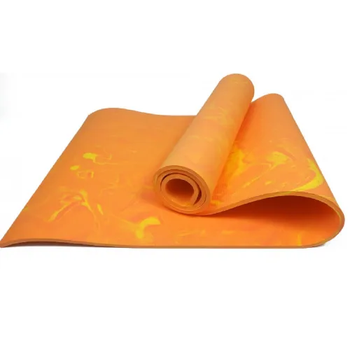Коврик для йоги и фитнеса EasyFit PER Premium Mat 8 мм EF-1930-Or, оранжевый - Фото№1 Коврик для йоги и фитнеса EasyFit PER Premium Mat 8 мм EF-1930-Or, оранжевый - Фото№1