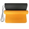 Коврик для йоги и фитнеса EasyFit TPE+TC 6мм двухслойный EF-1924E-ORB + Чехол оранжевый с черным - Фото№3