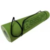 Коврик для йоги и фитнеса EasyFit TPE+TC 6мм двухслойный EF-1924E-GNGY + Чехол зеленый с серым - Фото№4