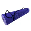 Коврик для йоги и фитнеса EasyFit TPE+TC 6мм EF-1924-VV двухслойный, сиреневый-св.сиреневый - Фото№4