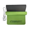 Коврик для йоги и фитнеса EasyFit TPE+TC 6мм двухслойный EF-1924E-GNBK + Чехол зеленый с черным - Фото№3