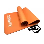 Килимок для фітнесу та йоги EasyFit NBR 10 мм EF-1919-OR, помаранчевий