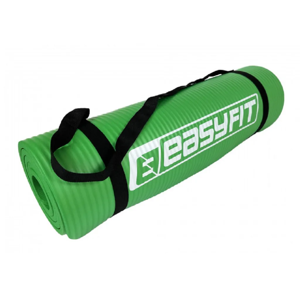 Коврик для фитнеса и йоги EasyFit NBR 10 мм EF-1919-G, зеленый Коврик для фитнеса и йоги EasyFit NBR 10 мм EF-1919-G, зеленый