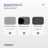 Коврик для йоги и фитнеса EasyFit Polarity EF-A19241s-GYBK с ремнем, серый - Фото№5