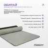 Коврик для йоги и фитнеса EasyFit Polarity EF-A19241s-GYBK с ремнем, серый - Фото№7