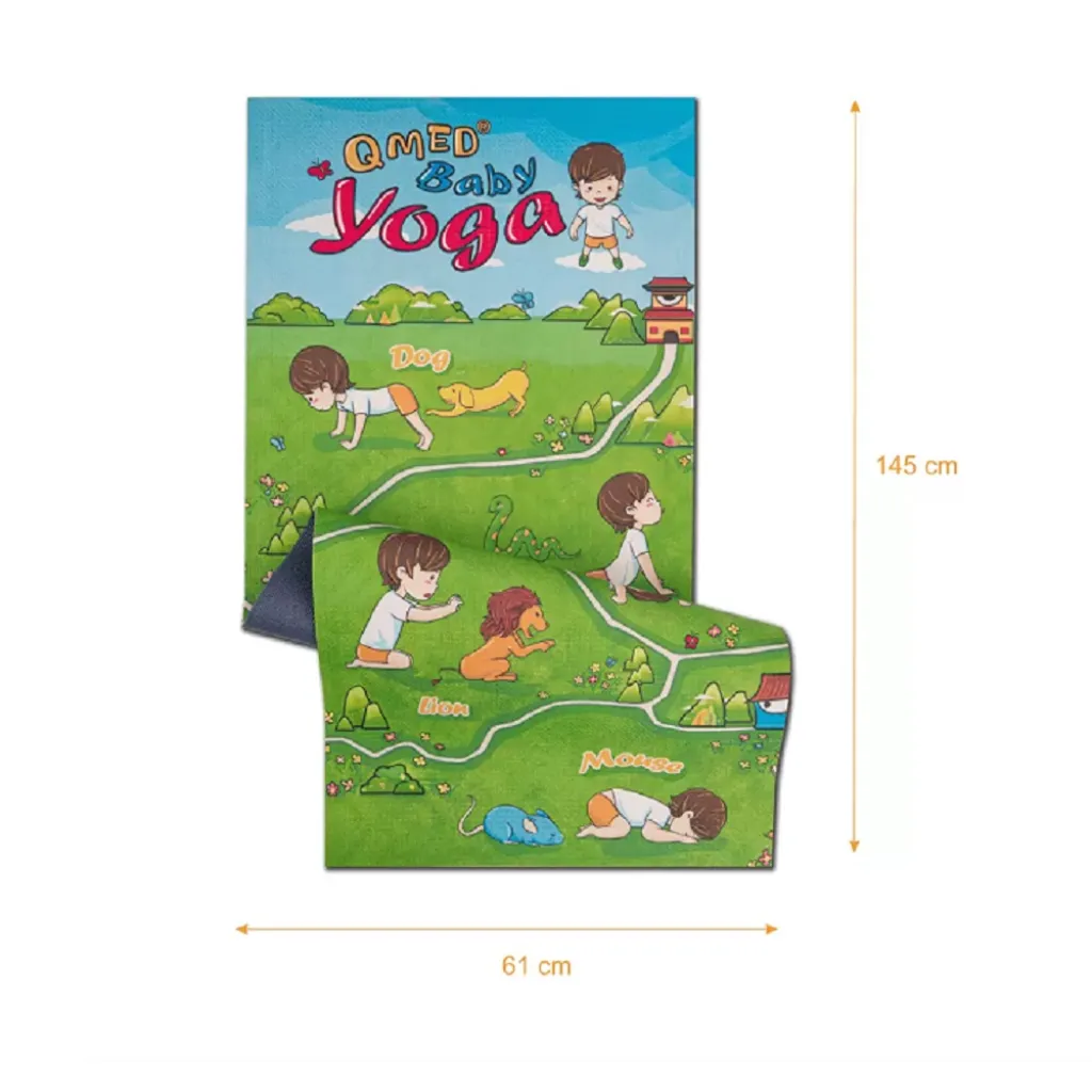 Детский коврик для йоги Qmed Baby Yoga Детский коврик для йоги Qmed Baby Yoga