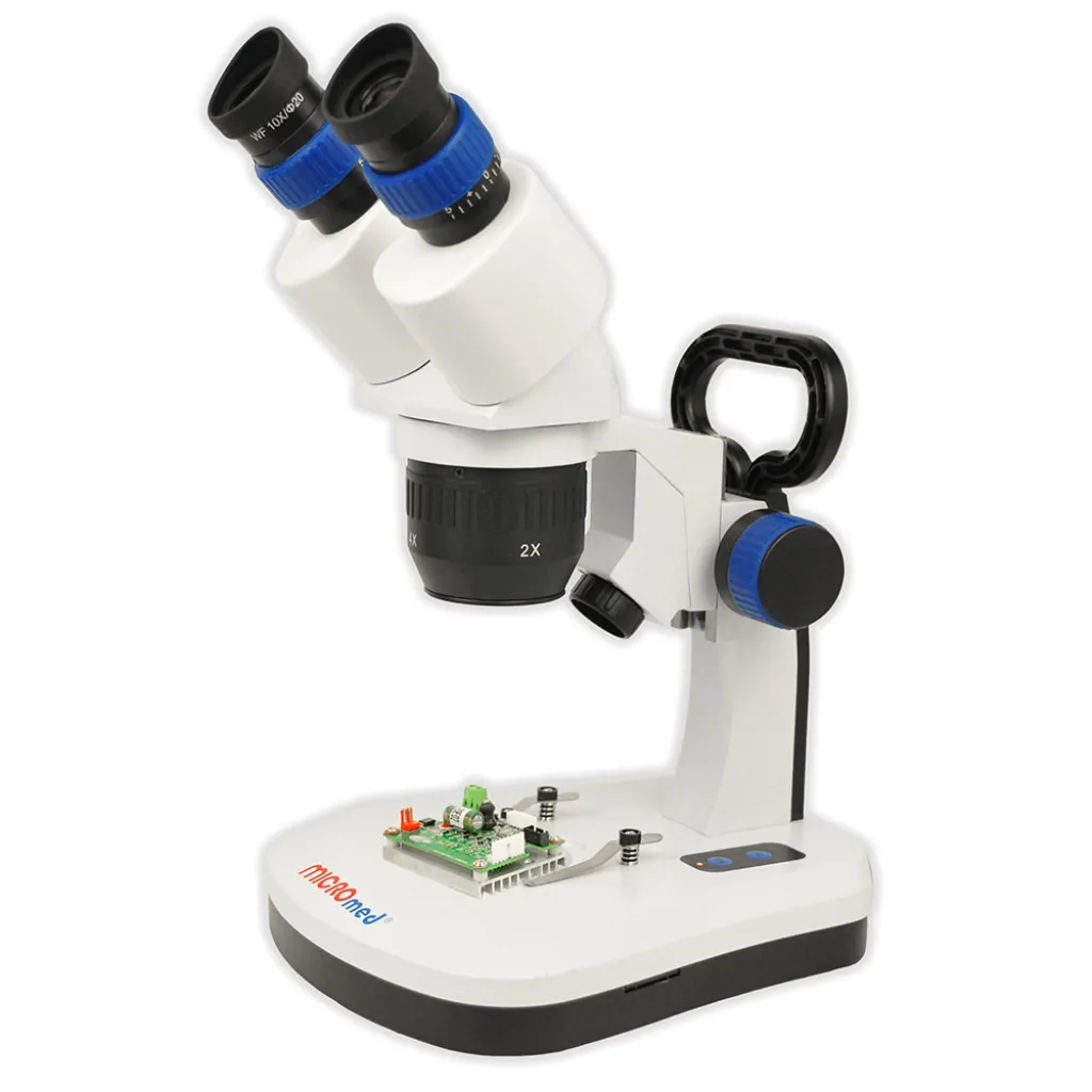 Мікроскоп бінокулярний стереоскопічний MICROmed SM-6420 20x-40x Мікроскоп бінокулярний стереоскопічний MICROmed SM-6420 20x-40x
