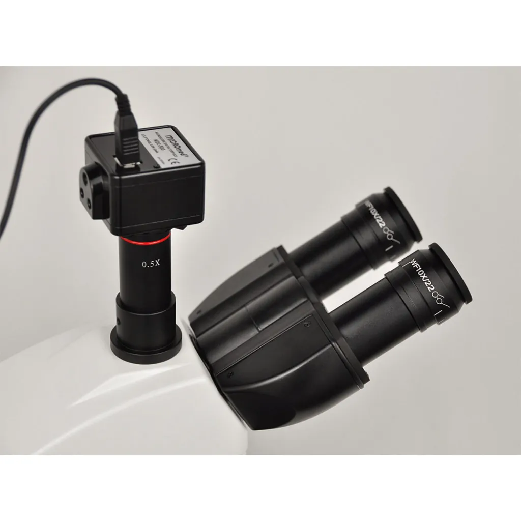 Мікроскоп цифровий MICROmed Evolution ES-4130 з камерою 5.0 mpx