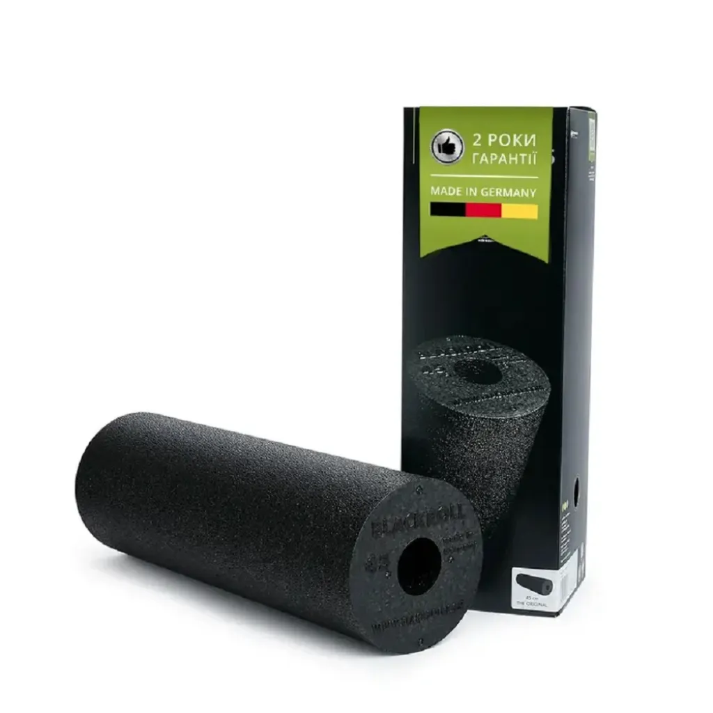 Масажний рол Blackroll Standard 45, чорний Масажний рол Blackroll Standard 45, чорний