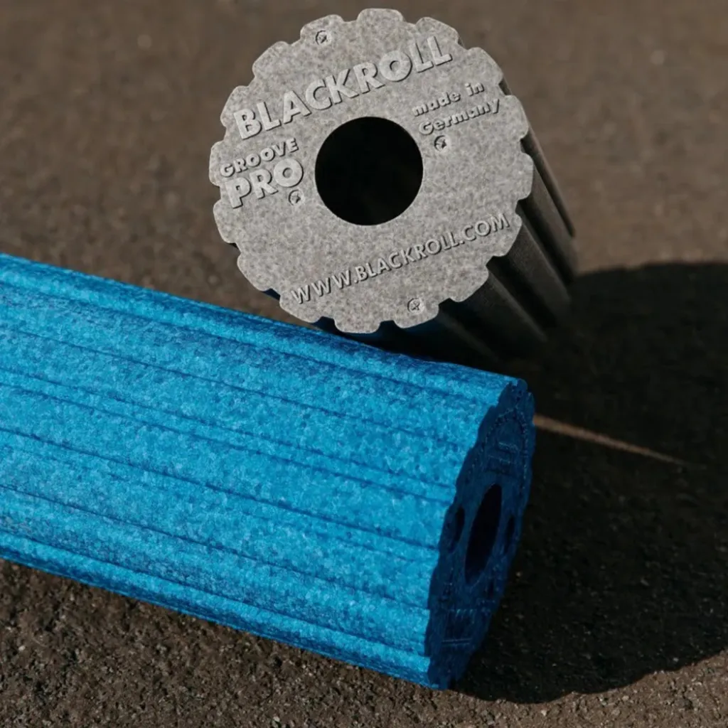 Массажный ролл Blackroll Groove PRO, голубой Массажный ролл Blackroll Groove PRO, голубой