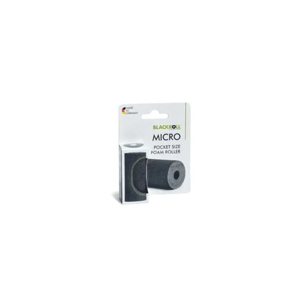 Масажний рол Blackroll Micro, чорний Масажний рол Blackroll Micro, чорний