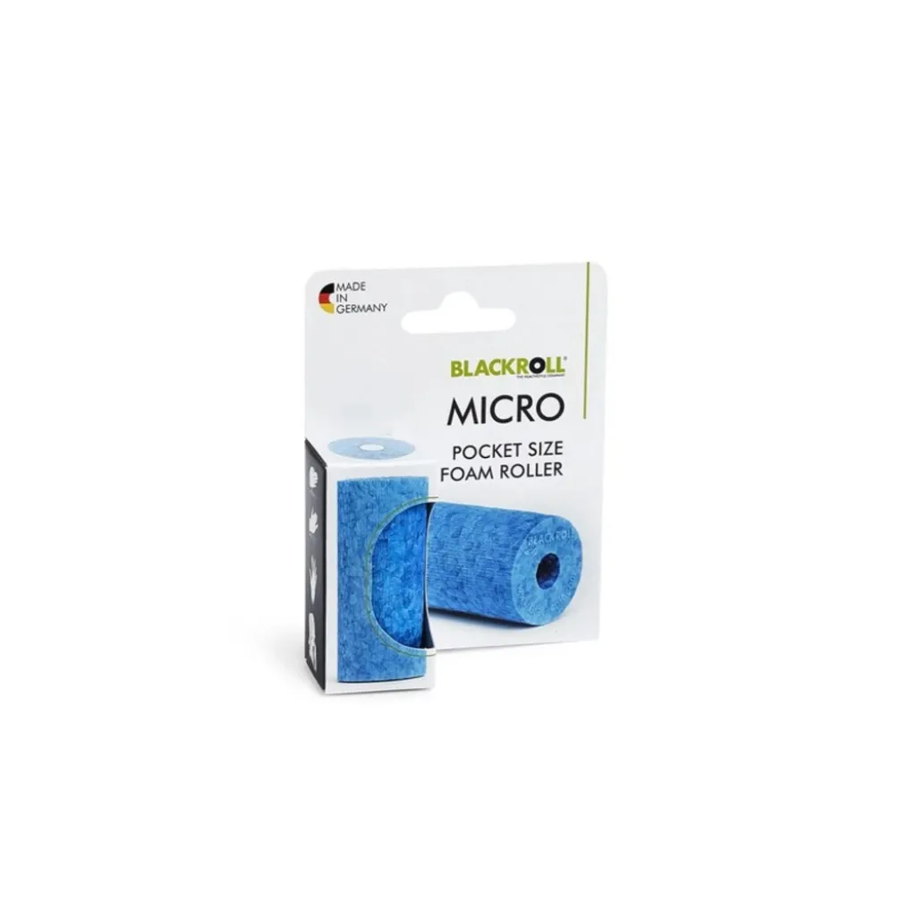 Массажный ролл Blackroll Micro, голубой Массажный ролл Blackroll Micro, голубой