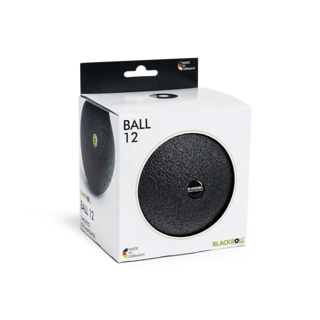 Массажный мяч Blackroll Ball 12, черный Массажный мяч Blackroll Ball 12, черный