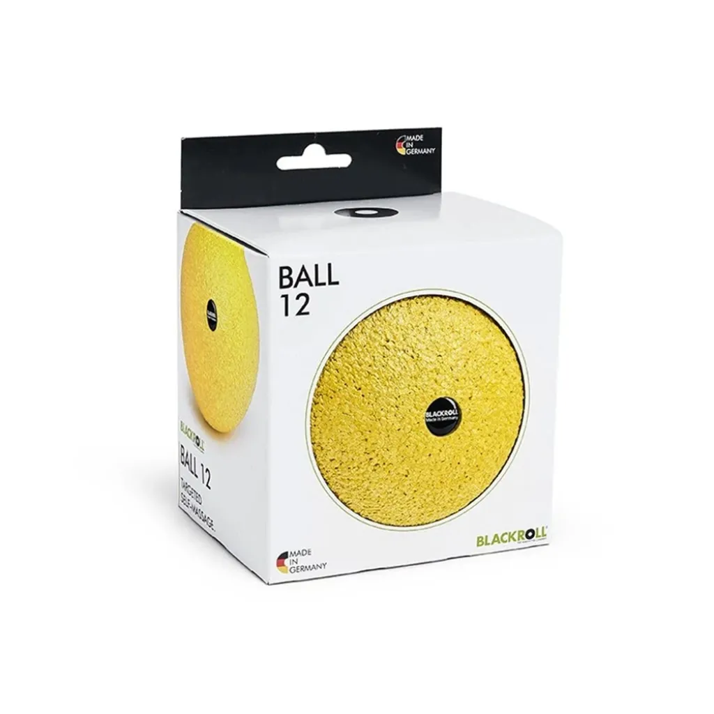 Массажный мяч Blackroll Ball 12, желтый Массажный мяч Blackroll Ball 12, желтый