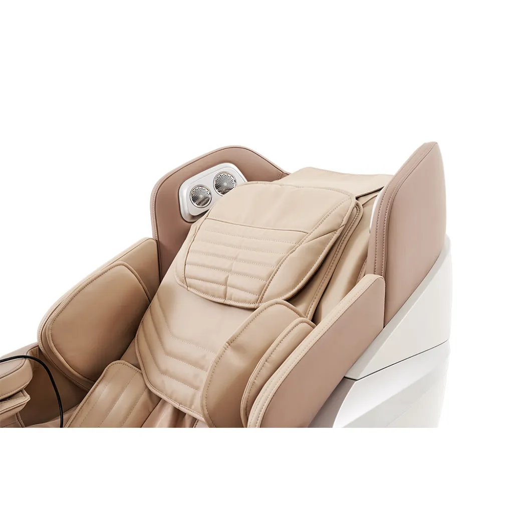 Массажное кресло Casada AlphaSonic III White Khaki Массажное кресло Casada AlphaSonic III White Khaki