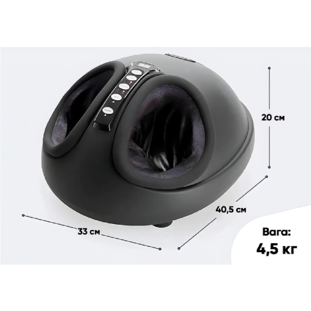 Лимфодренажный массажер для ног EasyFit EF-2300, черный Лимфодренажный массажер для ног EasyFit EF-2300, черный