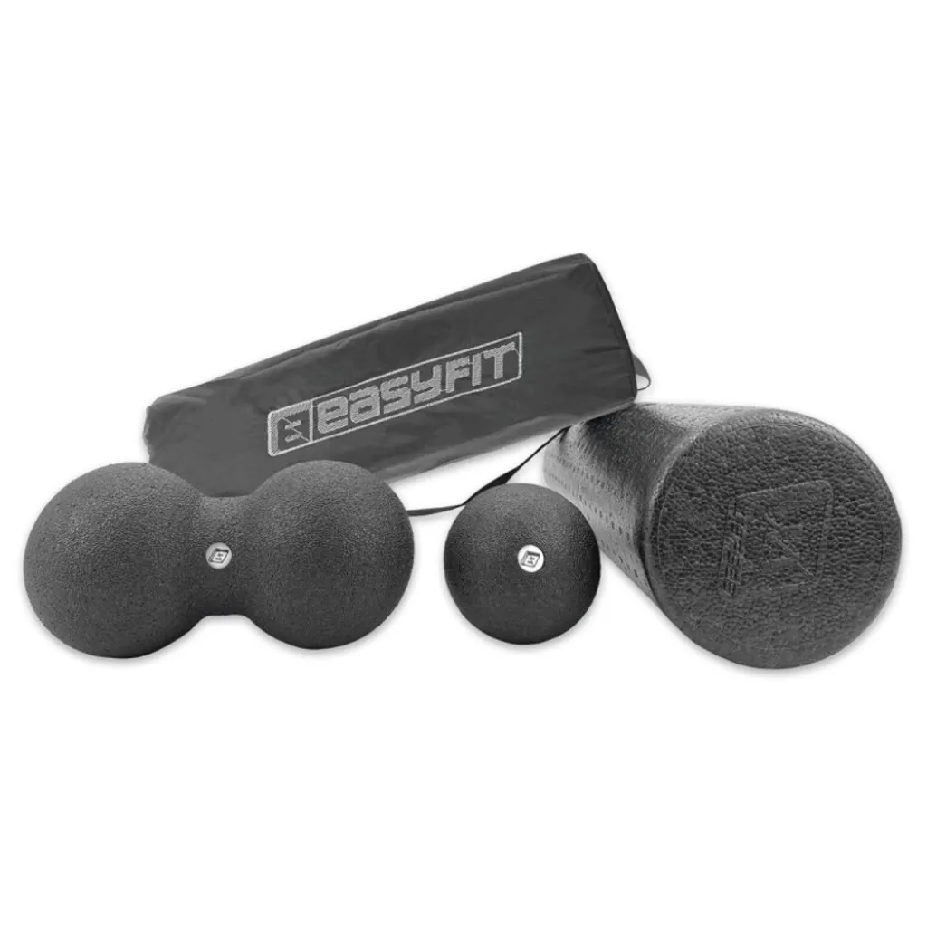 Набір для масажу EasyFit MioSet-XL (2 м'ячика+ролик) EF-2005-XL Набір для масажу EasyFit MioSet-XL (2 м'ячика+ролик) EF-2005-XL