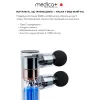 Перкуссионный ручной массажер для тела и мышц Medica+ Mass Hand Pro 2Х, черный - Фото№9