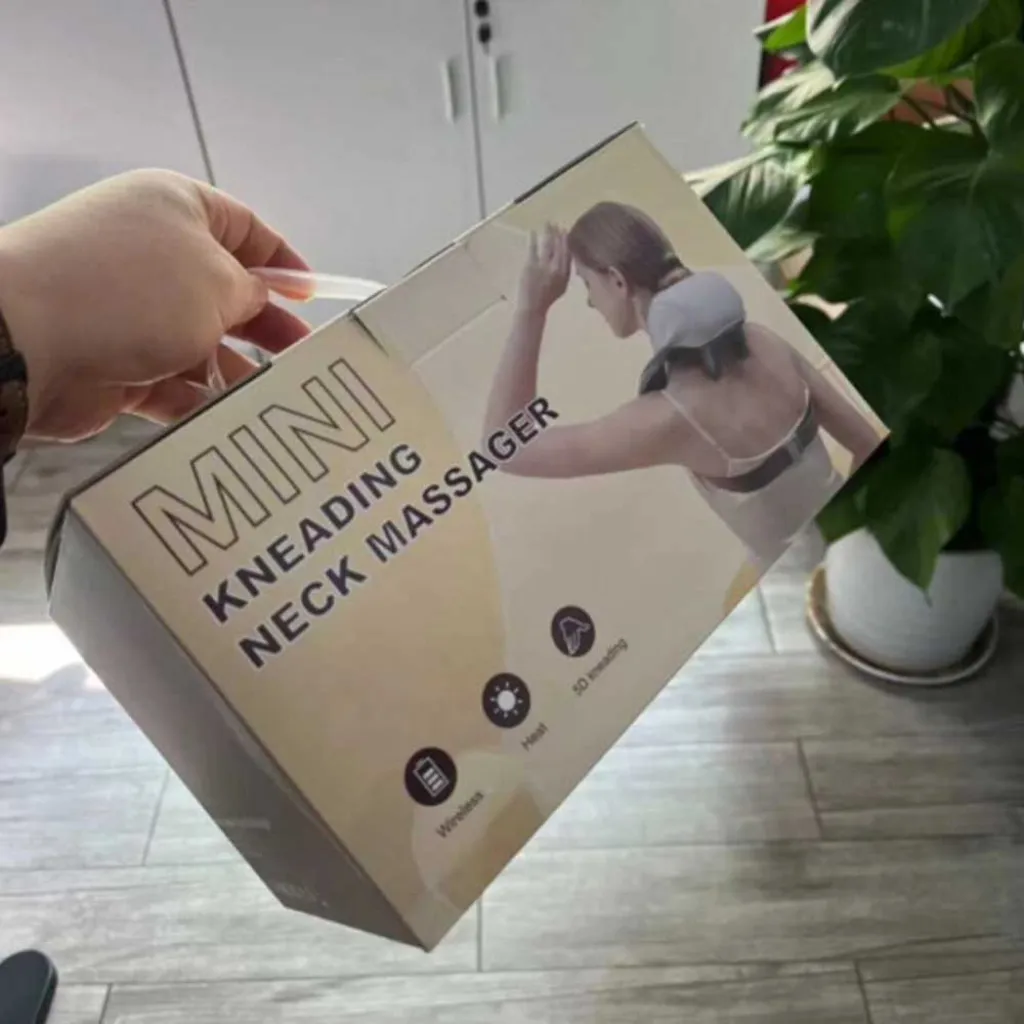 Масажер для шиї та плечей з функцією нагрівання Olvi Pro 11080 Масажер для шиї та плечей з функцією нагрівання Olvi Pro 11080