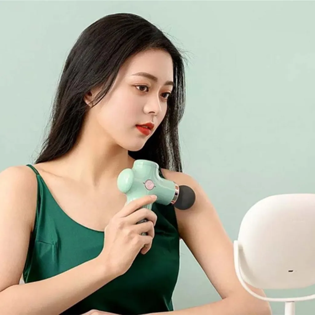 Портативний масажер Xiaomi YESOUL Massage Gun MG-11, зелений Портативний масажер Xiaomi YESOUL Massage Gun MG-11, зелений