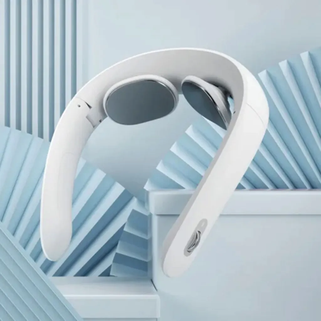 Массажер для шеи Xiaomi Jeeback Neck massager G6, серебристый Массажер для шеи Xiaomi Jeeback Neck massager G6, серебристый