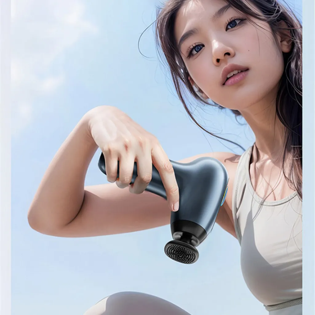 Масажер для тіла Xiaomi Enchen Massage Gun Q7, синій Масажер для тіла Xiaomi Enchen Massage Gun Q7, синій