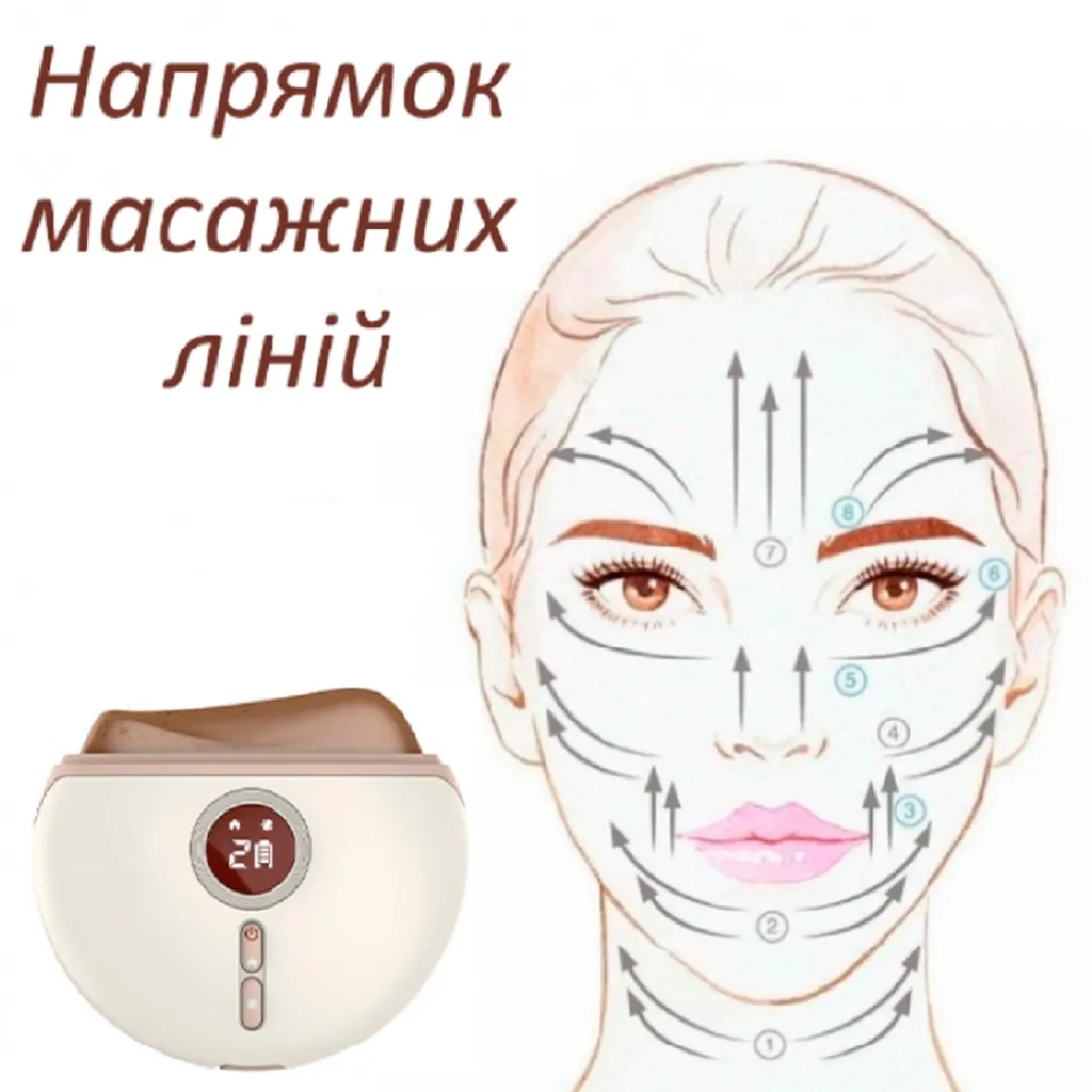 Мікротоковий масажер для обличчя Olvi 10704 Мікротоковий масажер для обличчя Olvi 10704