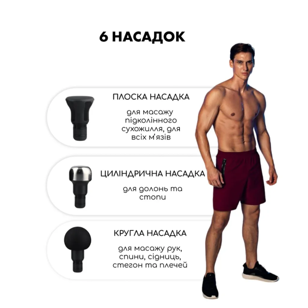 Перкусійний ручний масажер для тіла та м'язів Medica+ Mass Hand Pro 5.0 Перкусійний ручний масажер для тіла та м'язів Medica+ Mass Hand Pro 5.0
