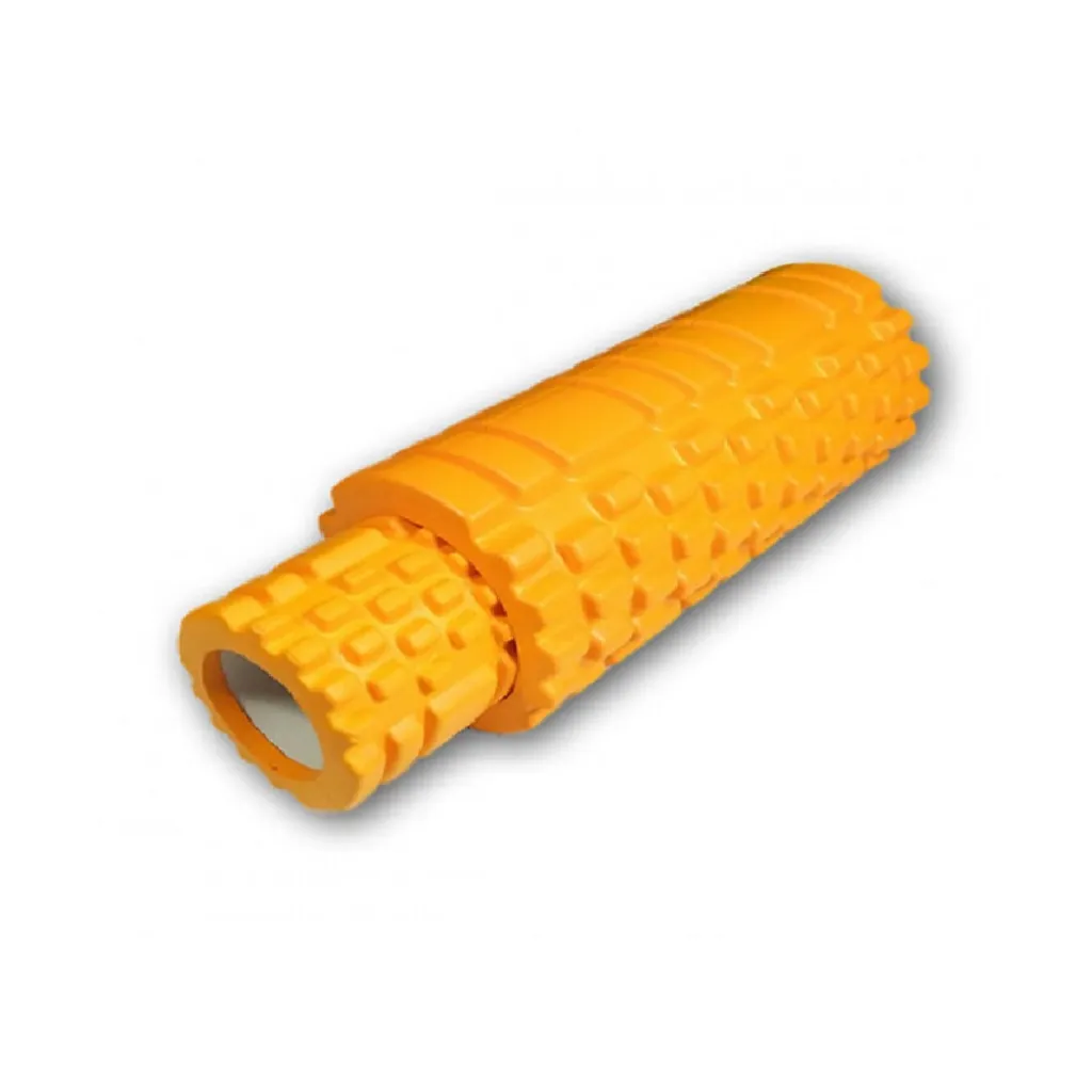Массажный ролик EasyFit Grid Roller Double EF-7737-5-Or 33 см, оранжевый Массажный ролик EasyFit Grid Roller Double EF-7737-5-Or 33 см, оранжевый