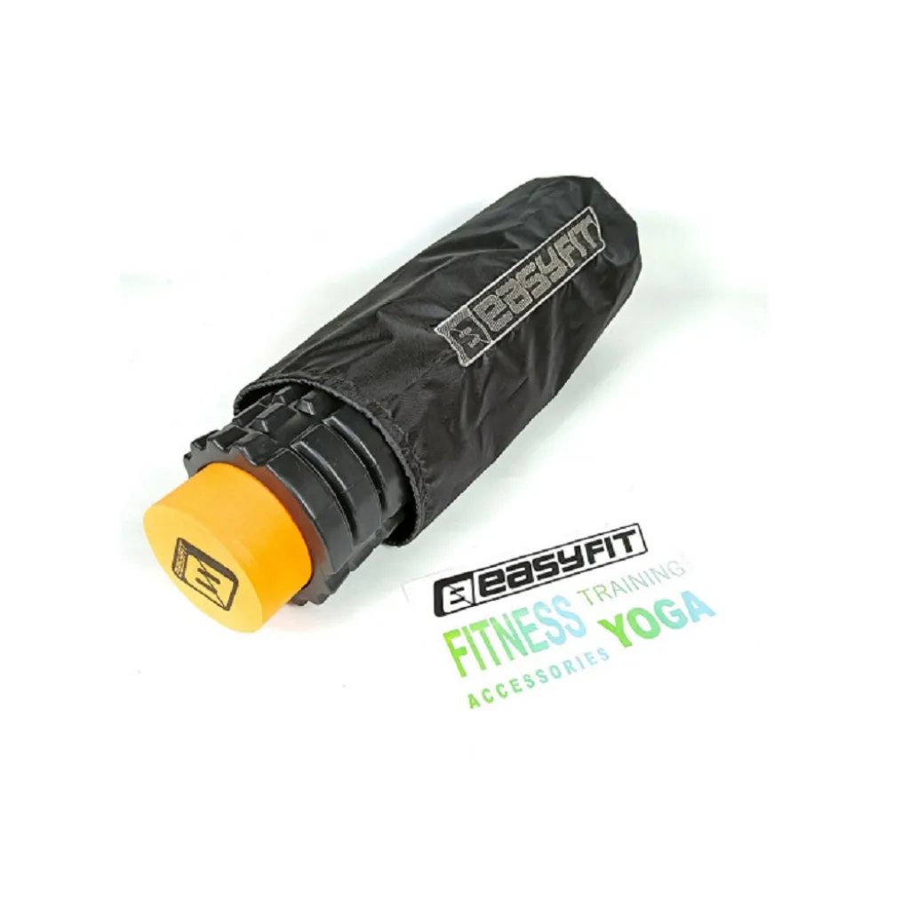 Массажный ролик EasyFit PRO Active EF-2025 33 см двойной, оранжевый/черный Массажный ролик EasyFit PRO Active EF-2025 33 см двойной, оранжевый/черный