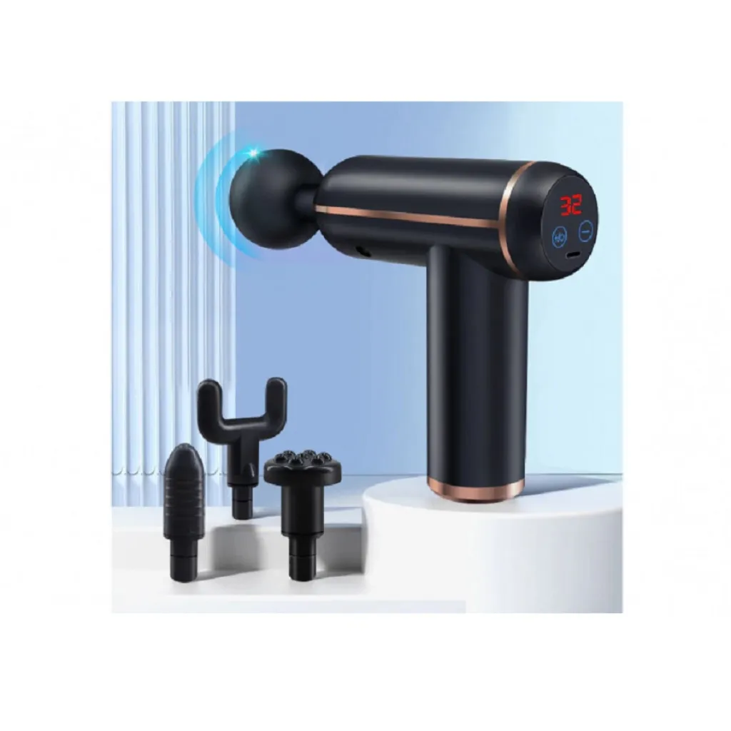 Массажер для тела EasyFit Impact с 4-ма насадками EF-2071 Массажер для тела EasyFit Impact с 4-ма насадками EF-2071