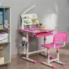 Комплект парта зі стільчиком FunDesk Bellissima Pink  - Фото№10