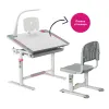 Комплект Cubby парта + стілець трансформери Fundesk Lupin Pink - Фото№3