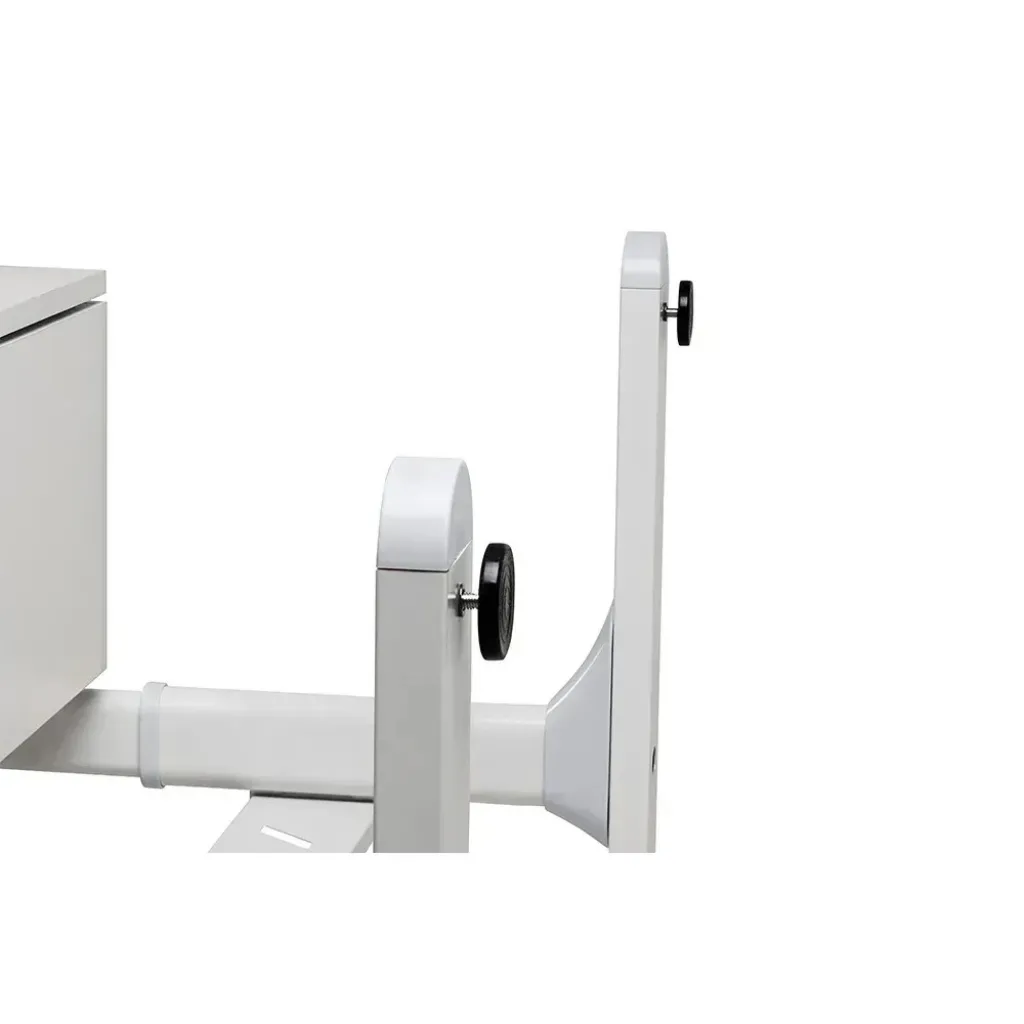Комплект для підлітка парта Fundesk Fiore II Grey + стілець для школяра FunDesk LST3 Orange