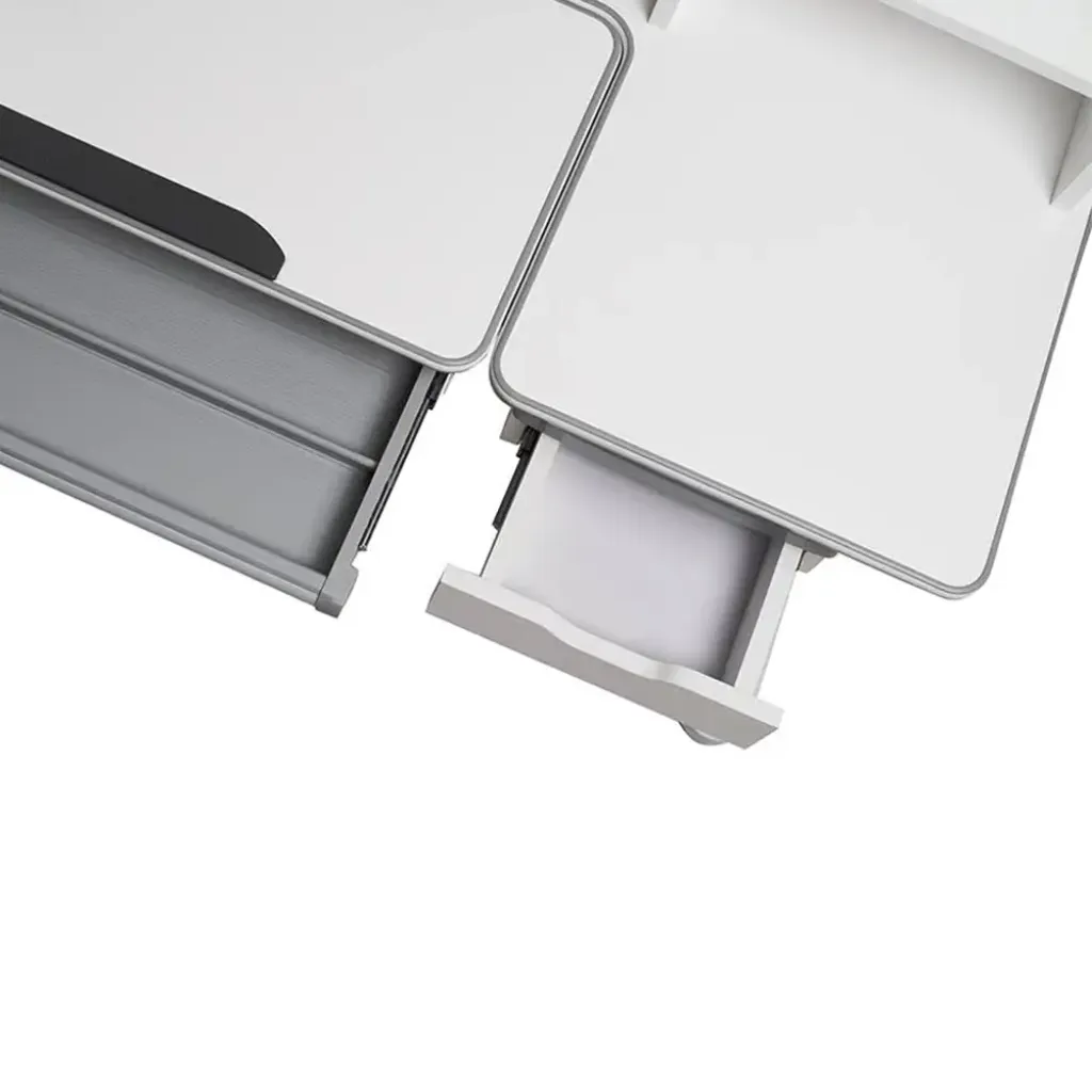 Комплект меблів Fundesk Fiore Grey + Fundesk Premio Blue