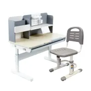 Парта FunDesk Ginepro Grey + Крісло FunDesk SST3LS Grey Парта FunDesk Ginepro Grey + Крісло FunDesk SST3LS Grey