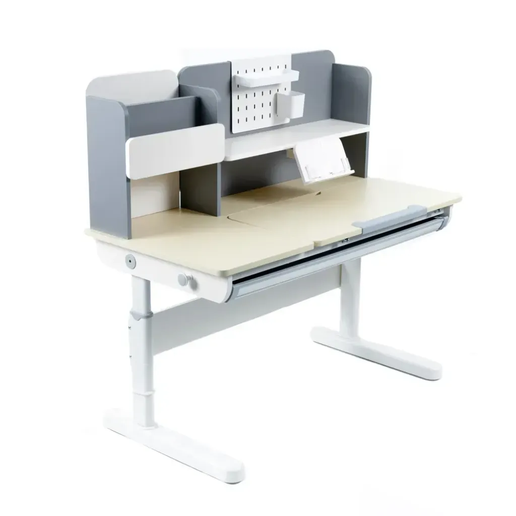 Парта FunDesk Ginepro Grey + Крісло FunDesk SST3LS Grey Парта FunDesk Ginepro Grey + Крісло FunDesk SST3LS Grey