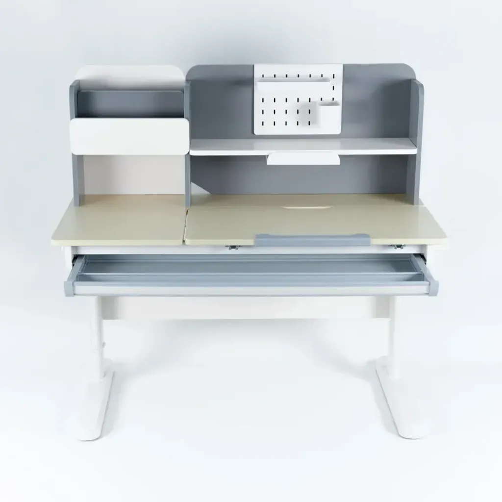 Парта FunDesk Ginepro Grey + Крісло FunDesk SST3LS Grey Парта FunDesk Ginepro Grey + Крісло FunDesk SST3LS Grey