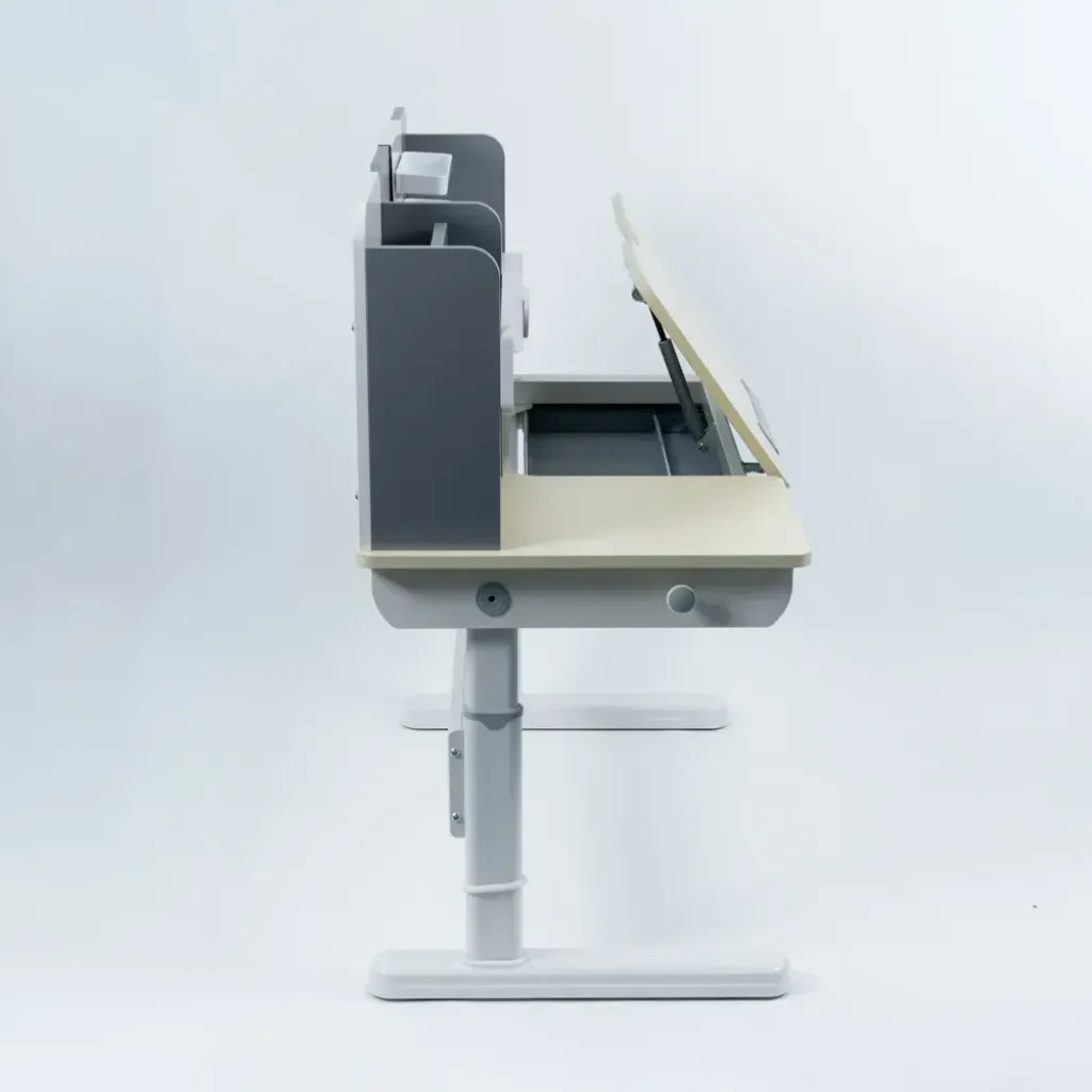 Парта FunDesk Ginepro Grey + Крісло FunDesk SST3LS Grey Парта FunDesk Ginepro Grey + Крісло FunDesk SST3LS Grey