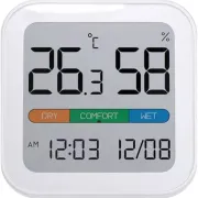 Цифровий гігрометр Xiaomi Miiiw Temperature Humidity Clock White S210 Цифровий гігрометр Xiaomi Miiiw Temperature Humidity Clock White S210